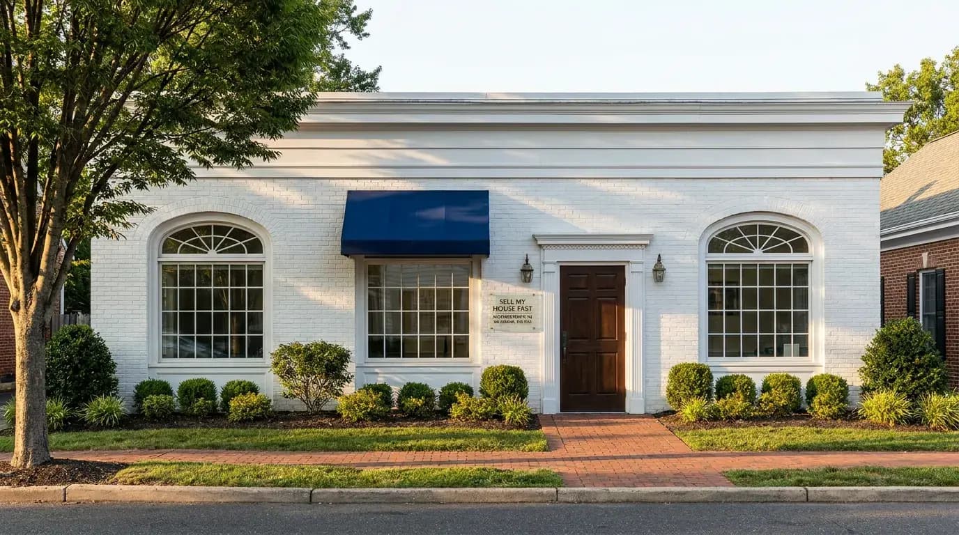 Moorestown NJ neighborhood where we buy houses fast for cash with no repairs required