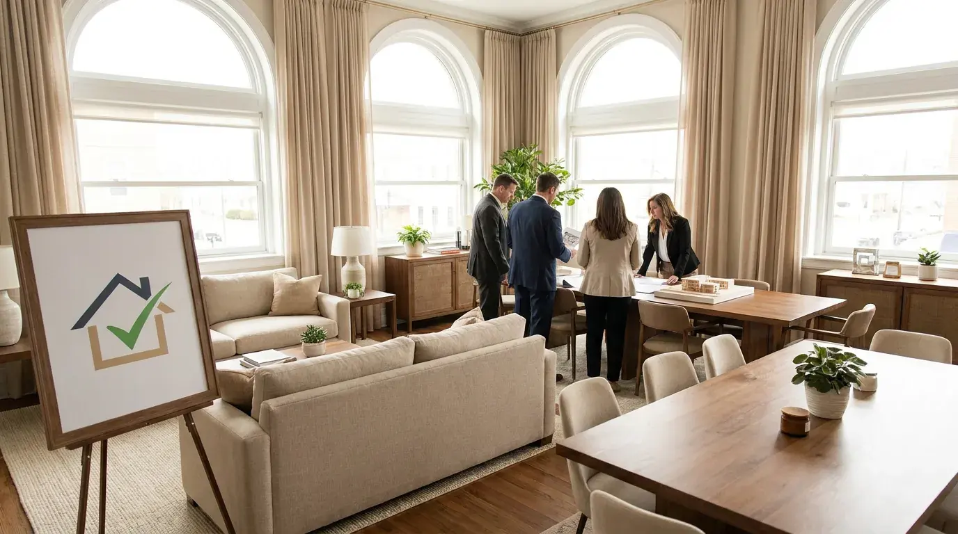 Woodbury NJ homeowner receiving a fast cash offer from Elite Home Buyers
